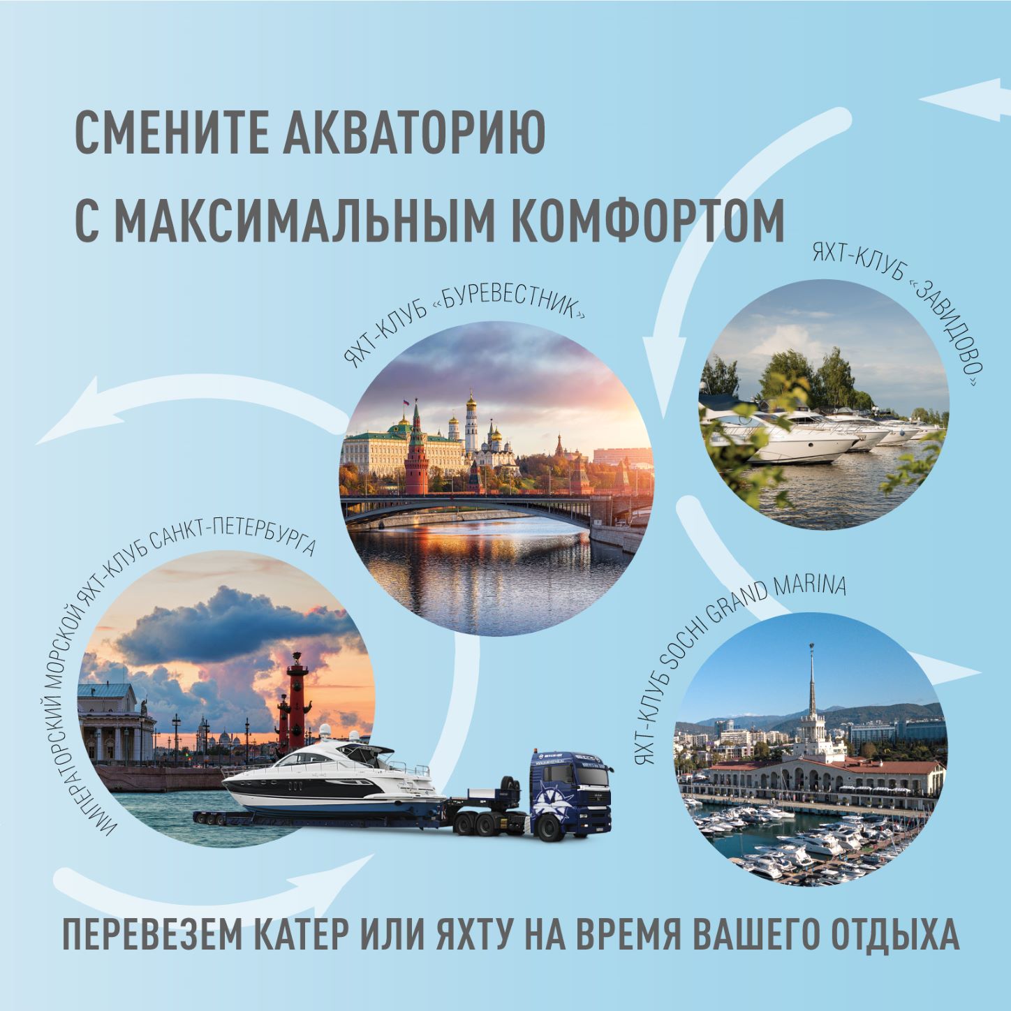 Отдых с доставкой "под ключ"